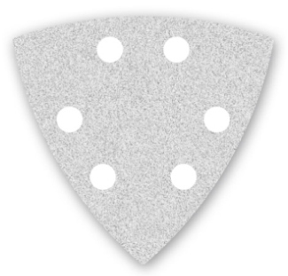 Menzer Corundum Abrasive Paper 93 mm - 6 holes - Type 5 - K40-320
