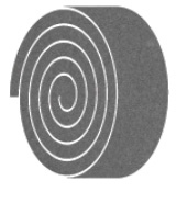 Menzer Silicium carbide Abrasive paper roll - Ultra fine - 115 mm x 10