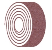 Menzer Corundum Abrasive paper roll 115 mm x 50 m - K40-240