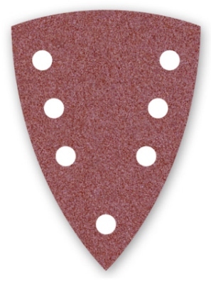Menzer Corundum Abrasive Paper 150 x 100 mm - 7 holes - Type 7 K40-240