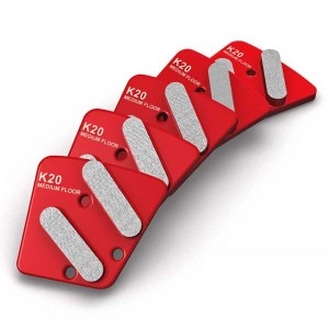 G20 medium floor diamond segments for diamond driving for ESM 406
