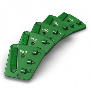 PCD segments for diamond driving discs for ESM 406