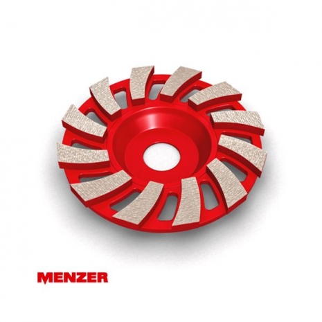 Menzer thermo grinding cup diamont for concrete