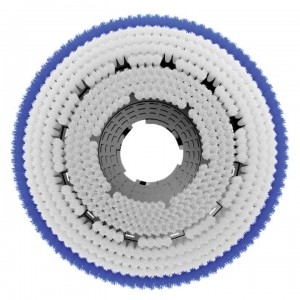 Soft brush for low-impact floor cleaning for ESM 406