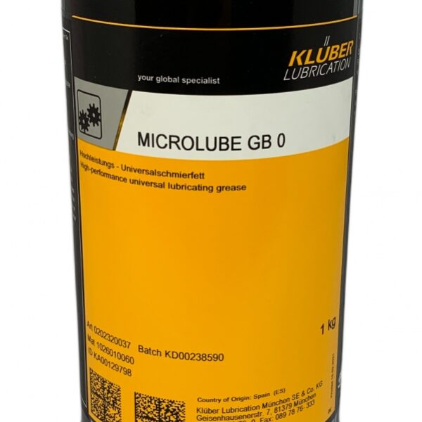 Klüber Microlube GB 0 Universal high-performance lubricant 1kg tin