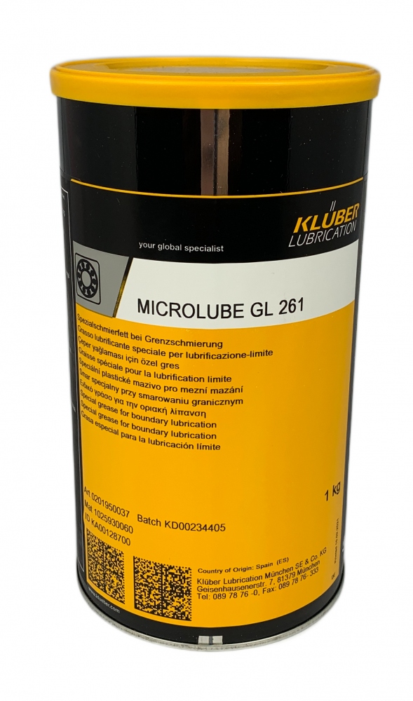 Klüber MICROLUBE GL 261 Special lubricating grease 1kg