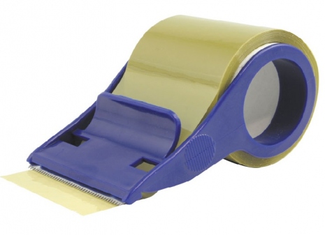 Alco 4485 Mini-packing tape dispenser + Packing Tape 50mm x 20m