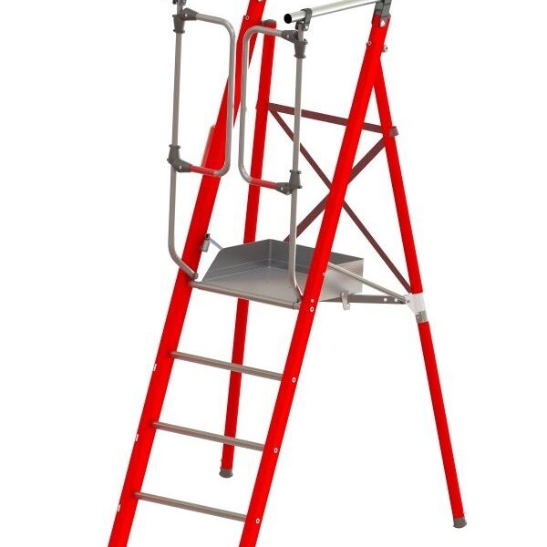 Audinnov PIRL UltraLight FX 02 platform ladder composite 1,5m/2,2m