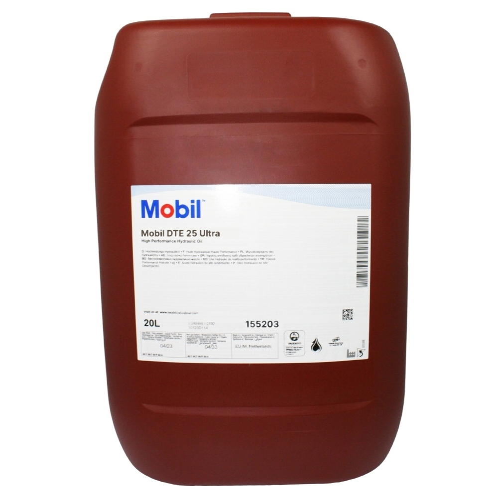 Mobil DTE 25 Ultra High performance hydraulic oil ISO VG 46 - 20l