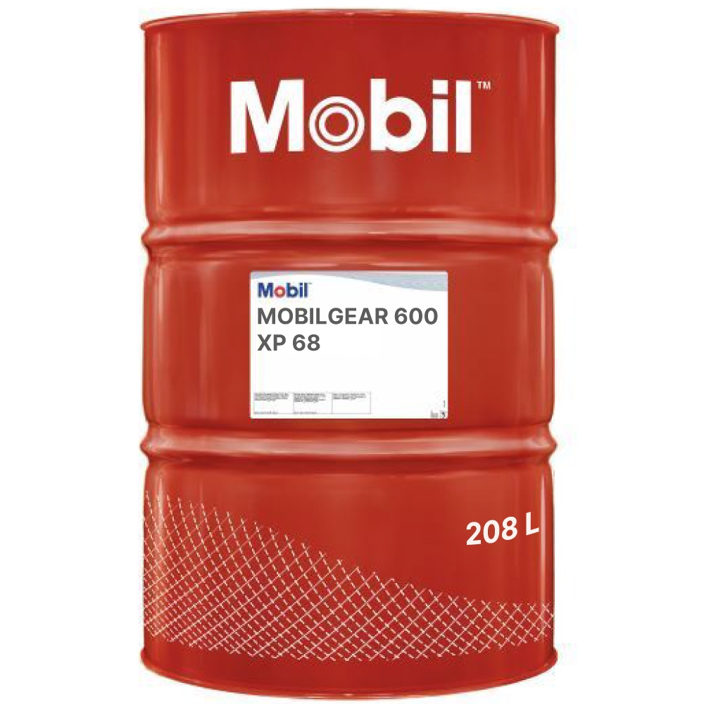 Mobil Mobilgear 600 XP 68 High performance gear oil CLP 208L drum