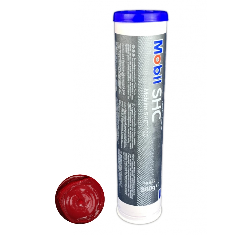 Mobil Mobilith SHC 100 Extreme Pressure Grease 380g cartridge