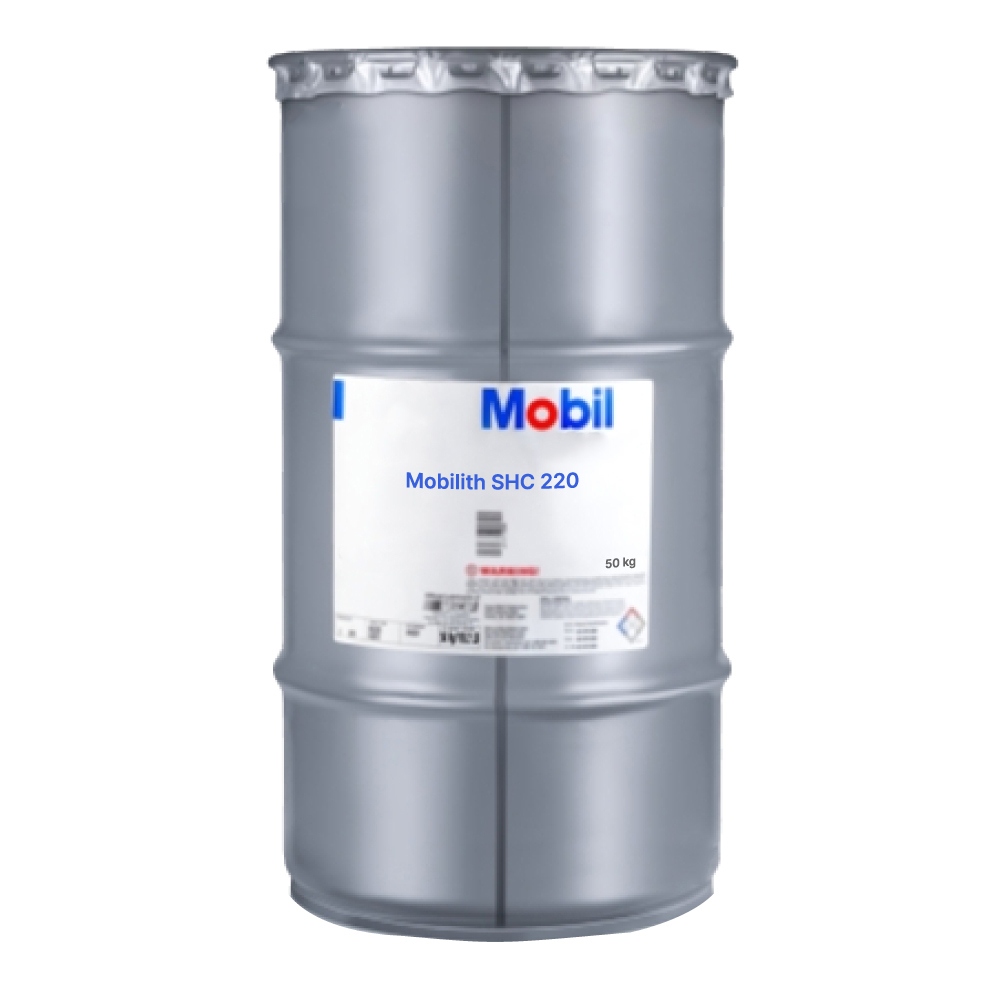 Mobil Mobilith SHC 220 Extreme Pressure Grease 50 kg barrel