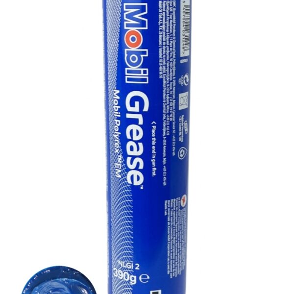 Mobil Polyrex EM 103 Electric motor bearing grease 390g cartridge