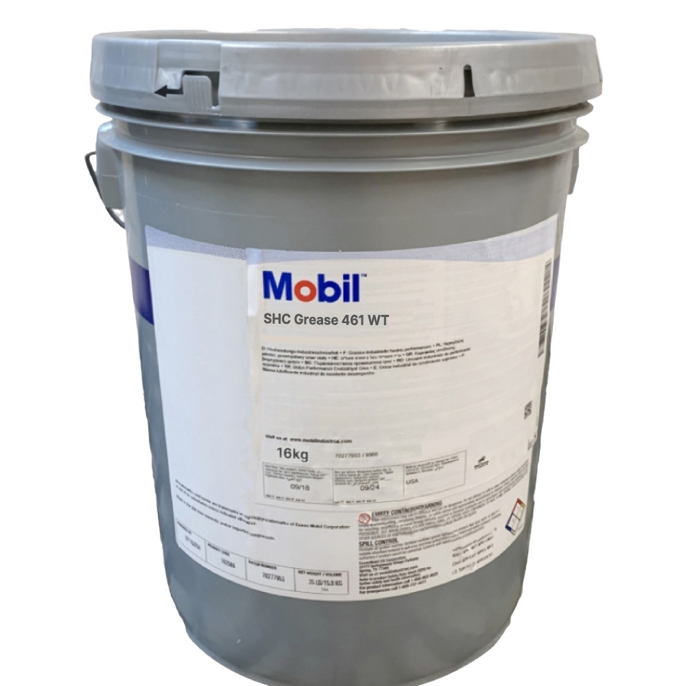 Mobil SHC 461 WT Synthetic grease for wind turbines 16kg bucket