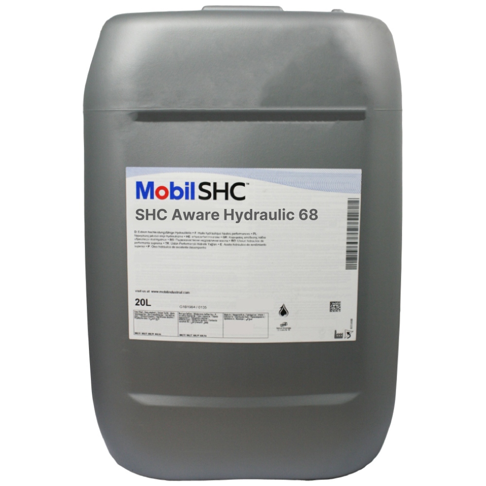 Mobil SHC Aware Hydraulic 68 Hydraulic oil for marine applications 20L