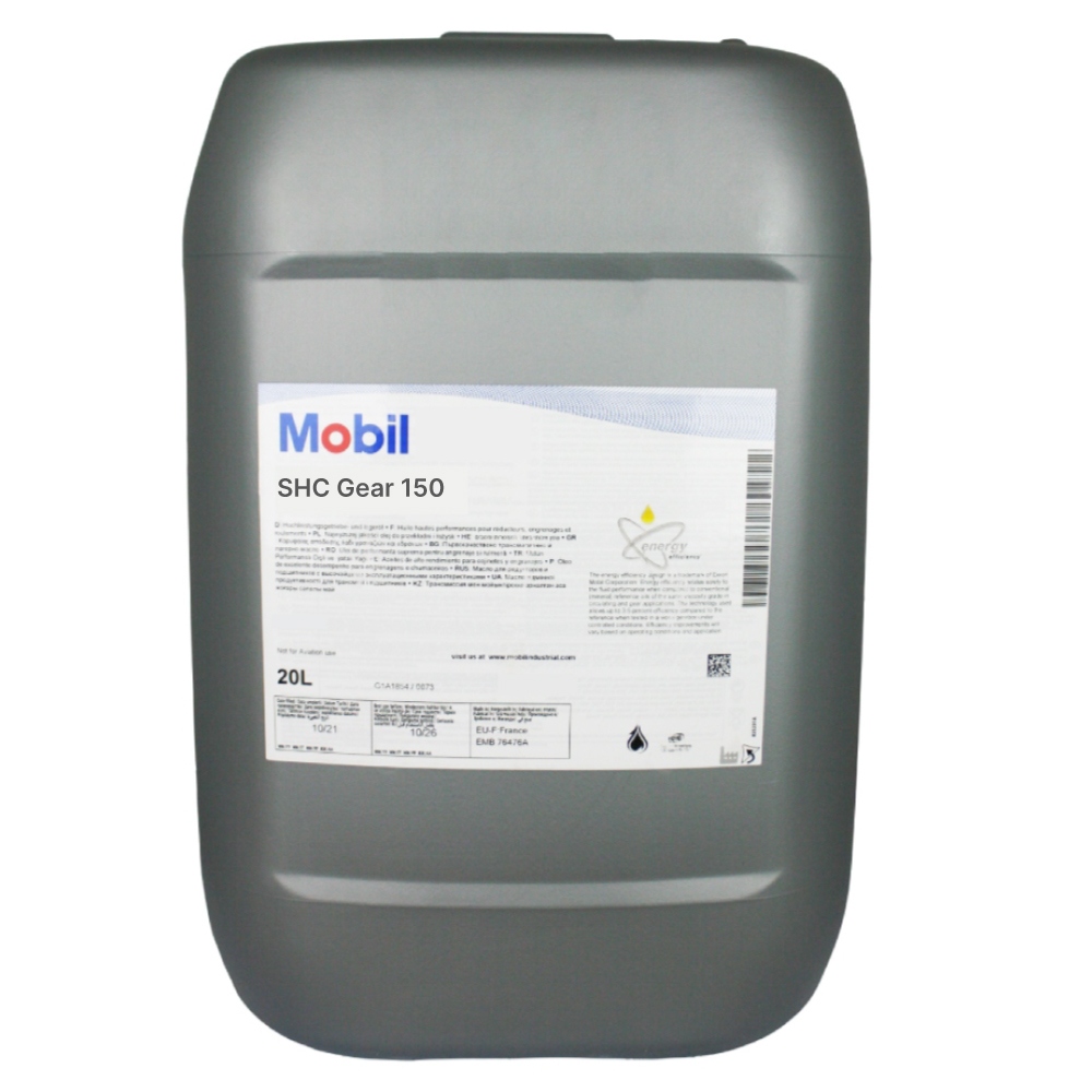 Mobil SHC Gear 150 Synthetic high performance gear oil 20L