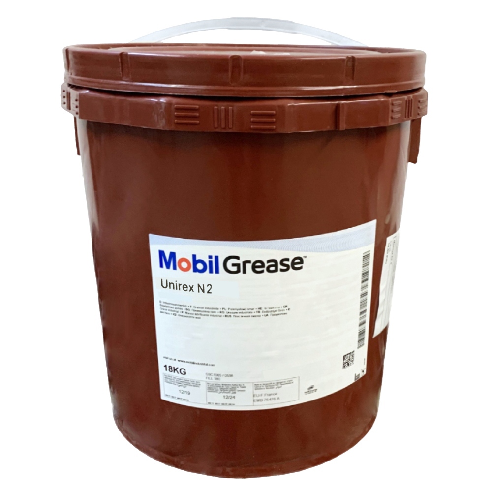 Mobil Unirex N2 High temperature bearing grease NLGI-2 18kg