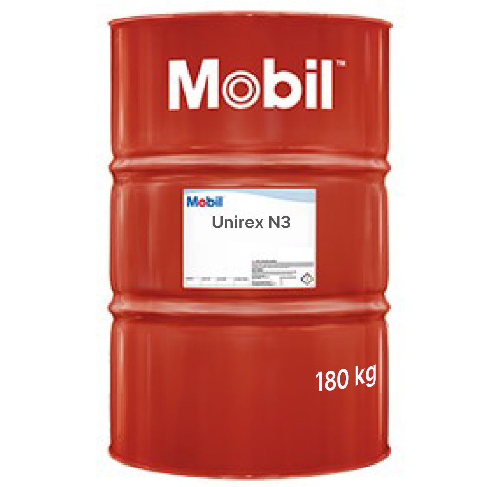 Mobil Unirex N3 High temperature bearing grease 180kg barrel