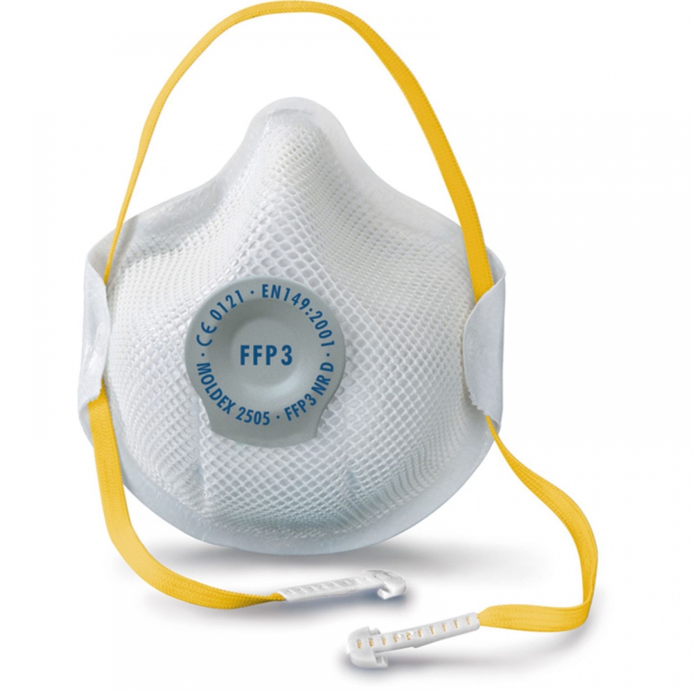 Moldex 2505 Smart Valved dust mask automatic fit FFP3 NR D