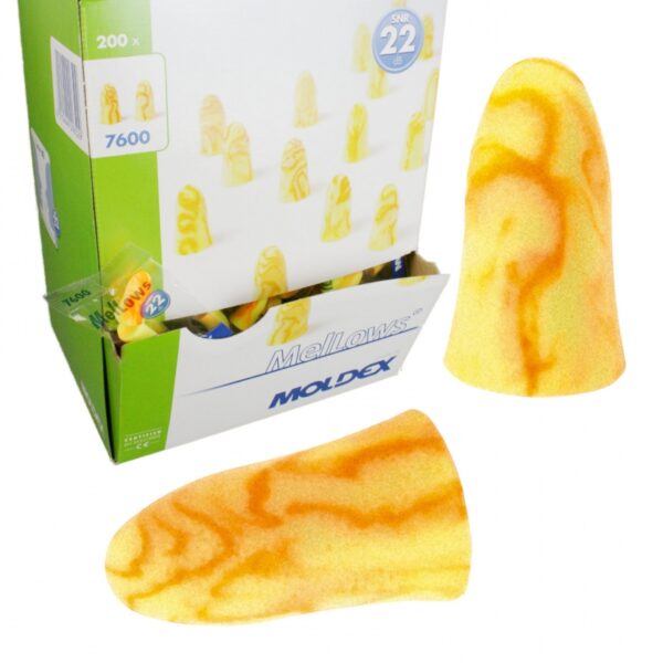 MOLDEX 7600 Mellows Disposable earplugs SNR 22 dB, 200 pairs
