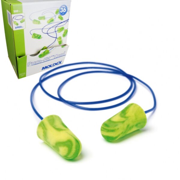 MOLDEX 6900 Pura-Fit Corded earplugs green SNR 36 dB, 200 pieces