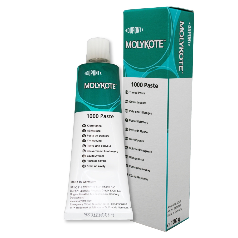 Molykote 1000 Solid lubricant paste for metall joints 100g tube