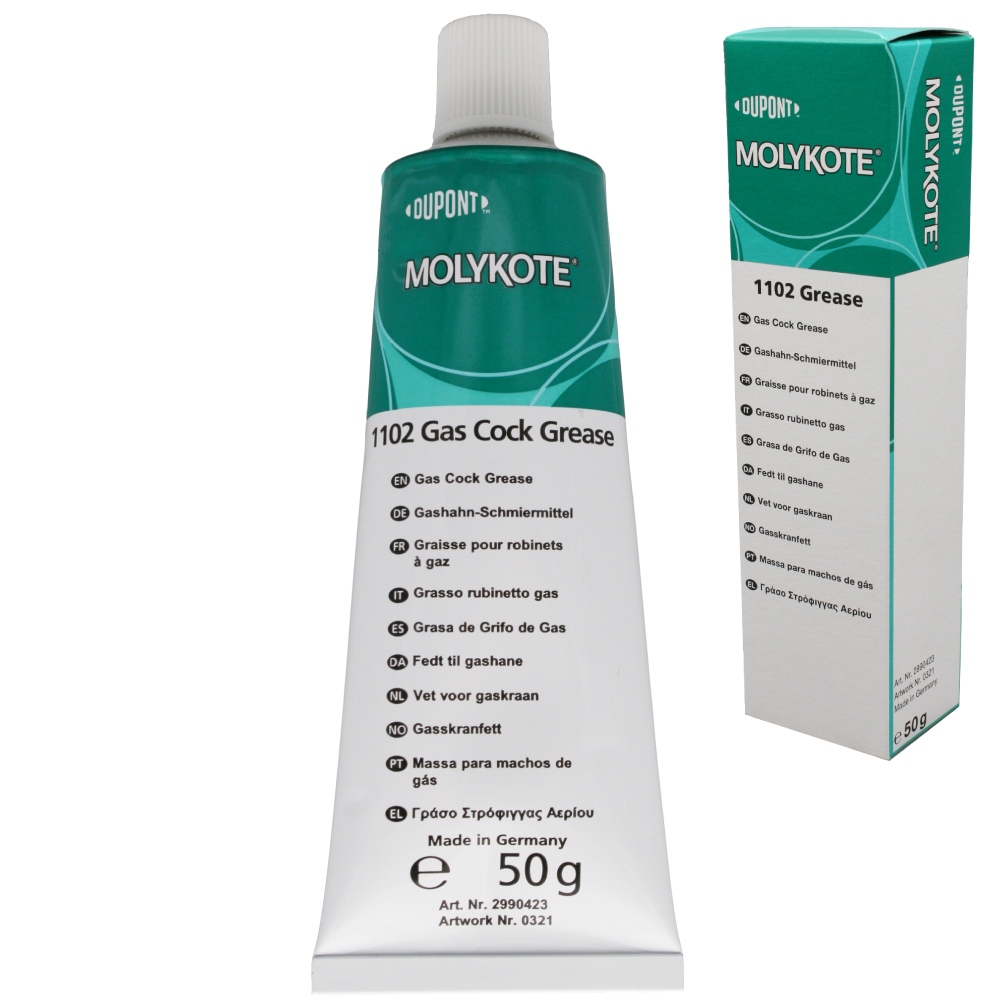 Molykote 1102 Gas cock grease water resistant 50g tube