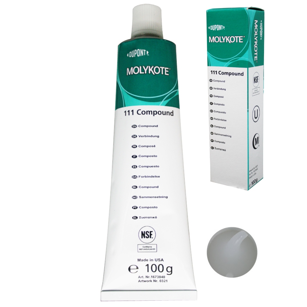 Molykote 111 COMPOUND Lubricant for pressure valves 100g tube