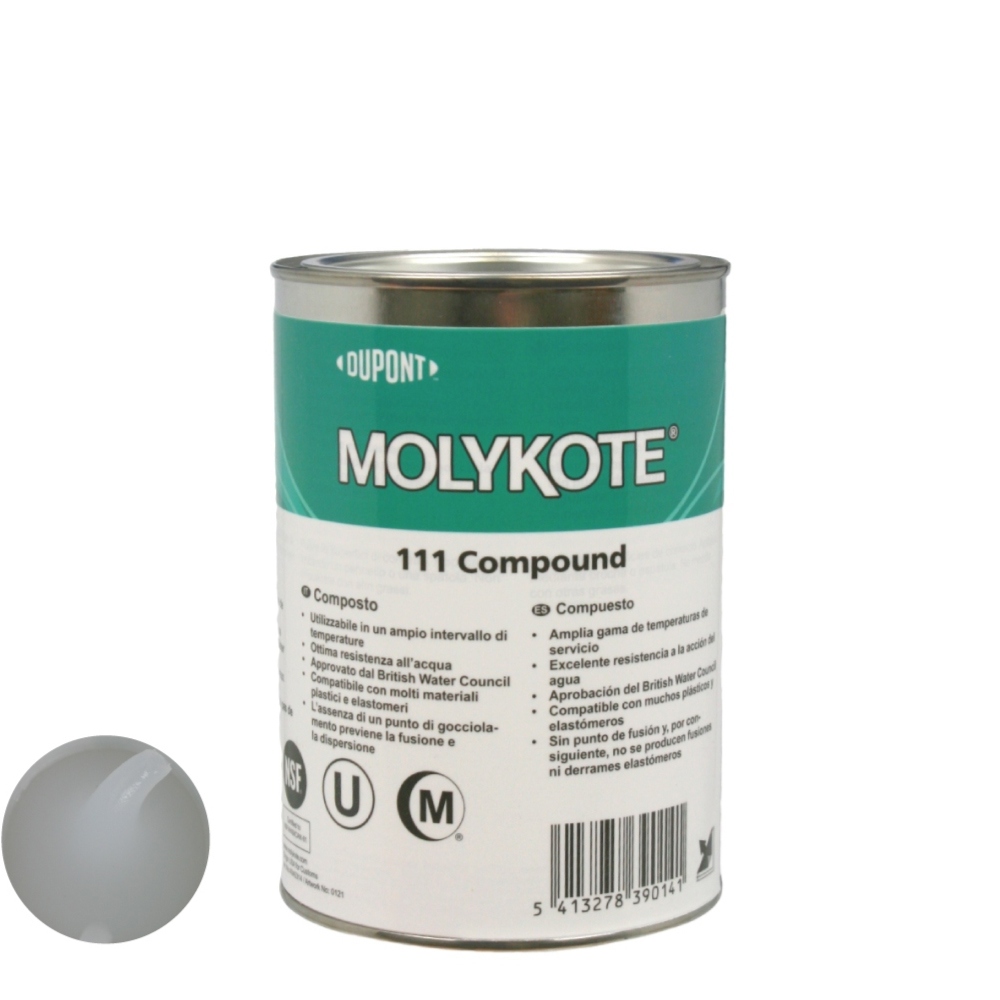 Molykote 111 COMPOUND Lubricant for pressure valves 1kg can
