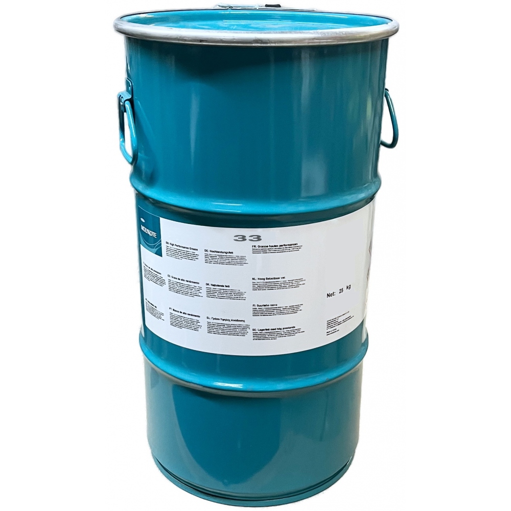 Molykote 33 Low-temperature silicone grease 25kg bucket light/medium