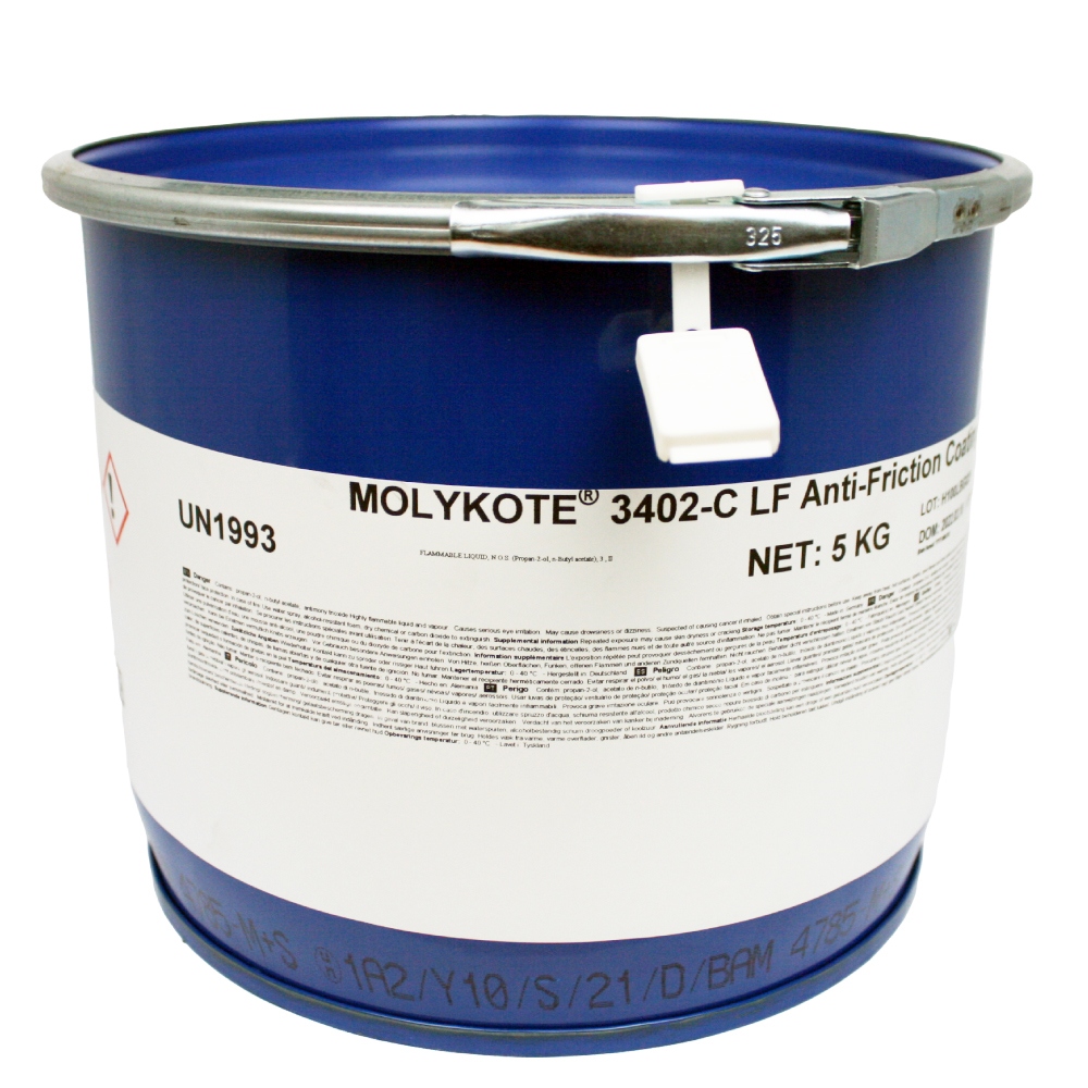 Molykote 3402-C LF Anti-friction coating MoS2 grey 5kg pail