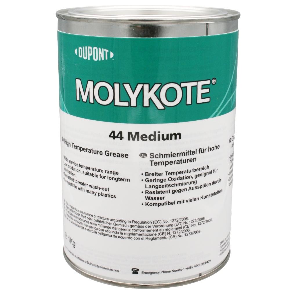 Molykote 44 Medium High-temperature bearing grease NLGI-2 1kg can