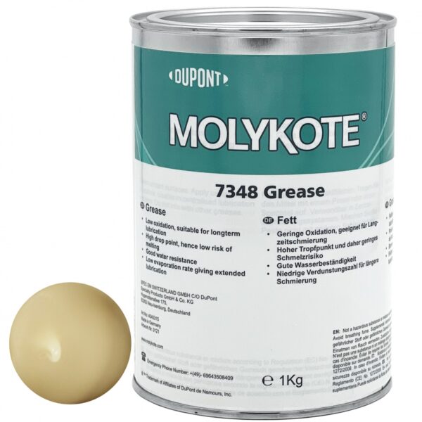 Molykote 7348 High temperature silicone grease NLGI-2 1kg