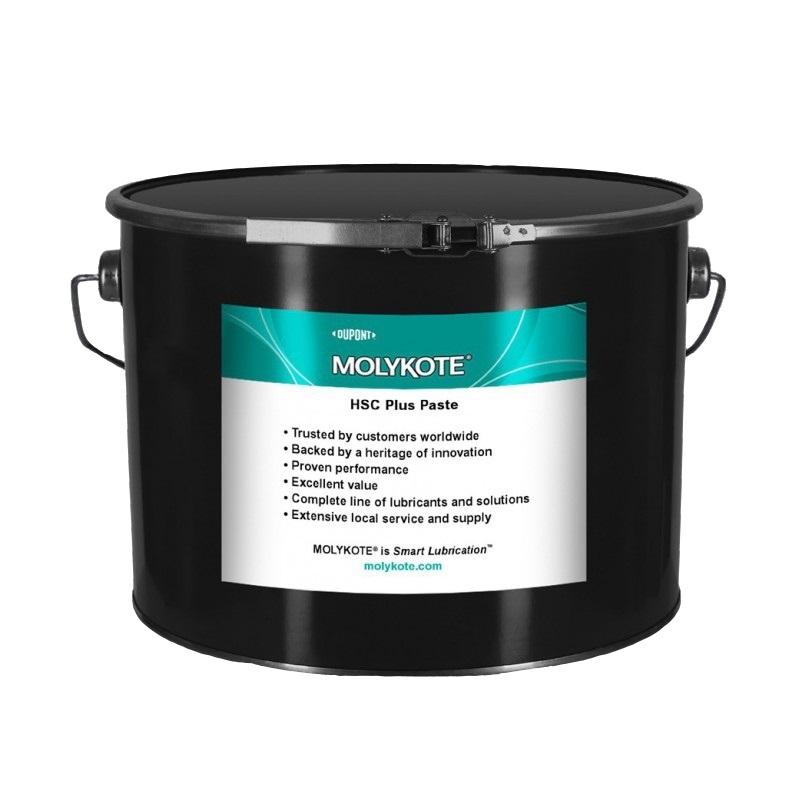Molykote HSC PLUS Paste Mineral oil-based anti-seize MoS2 5kg pail