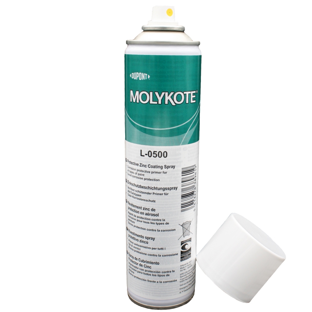 Molykote L-0500 Dry film corrosion protection coating Spray 400ml