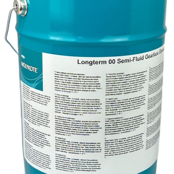 Molykote Longterm 00 Semi-fluid gearbox grease MoS2 5kg can