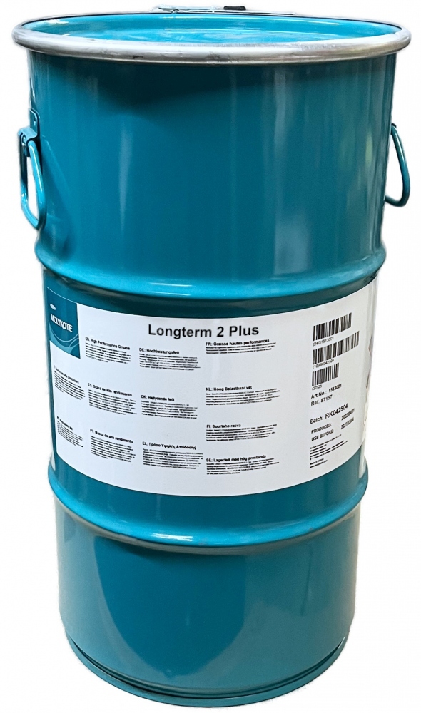 Molykote LONGTERM 2 PLUS extreme pressure bearing grease 50kg pail