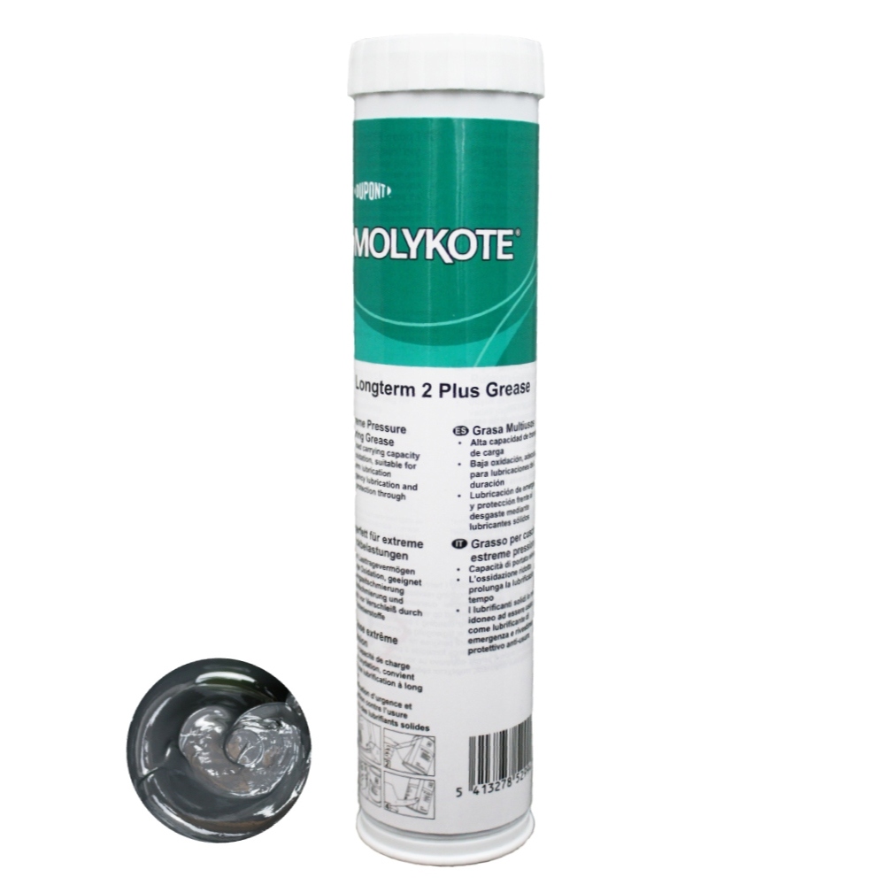Molykote LONGTERM 2 PLUS high pressure bearing grease 400g cartridge