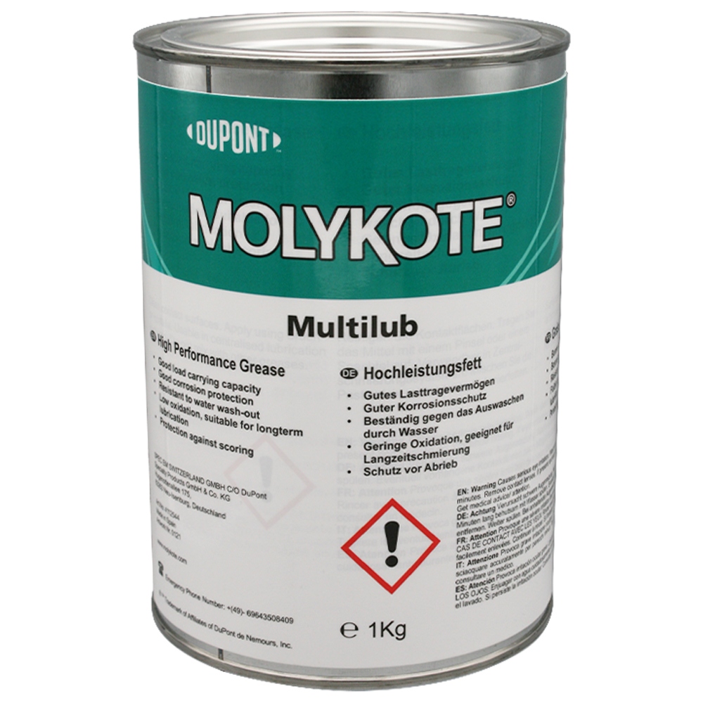 Molykote Multilub High-performance grease for metal/metal  NLGI-2 1kg