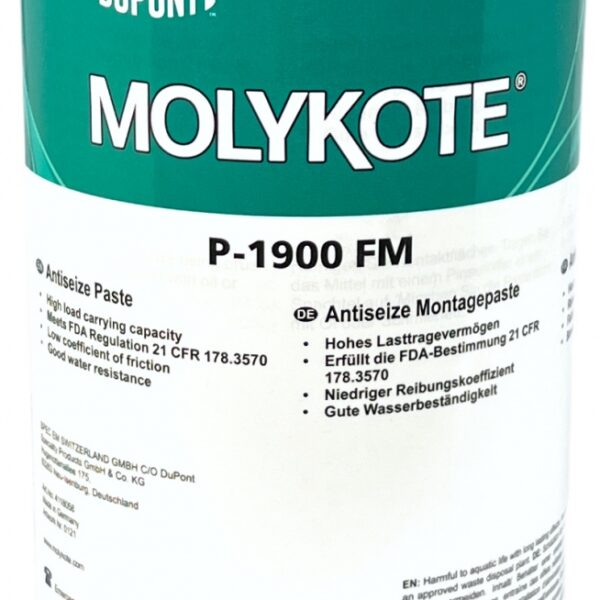 Molykote P-1900 FM Food-machinery grease paste solid lubricant 1kg