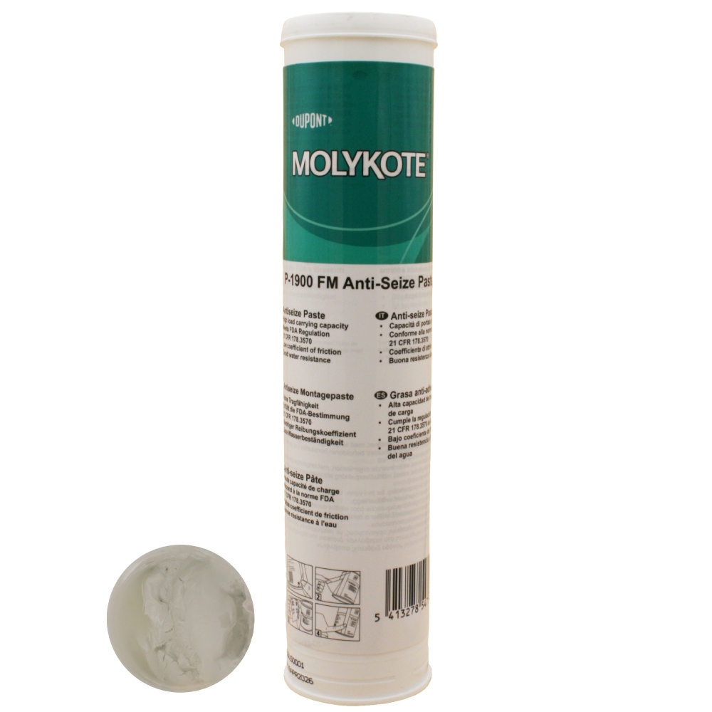Molykote P-1900 FM Food-machinery grease paste w. solid lubricant 400g
