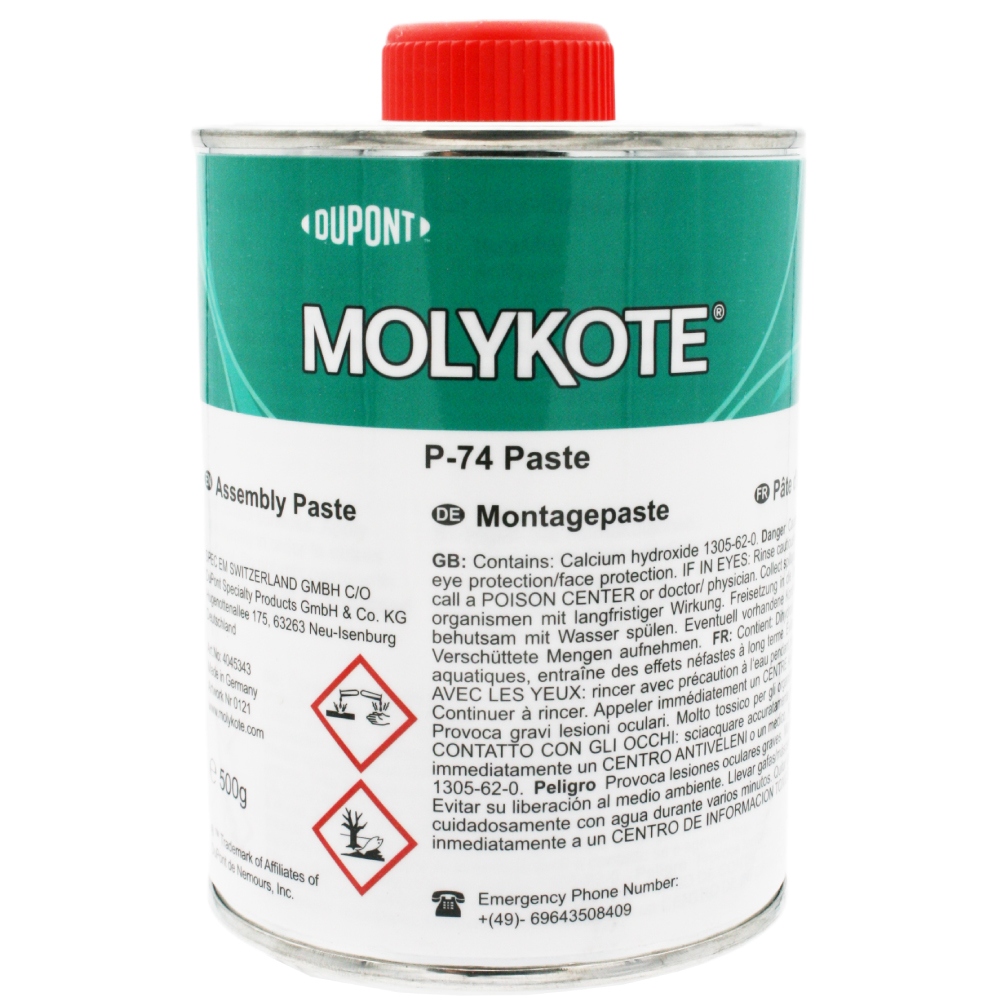 Molykote P-74 Super Anti-Seize / Assembly paste PAO 500g can