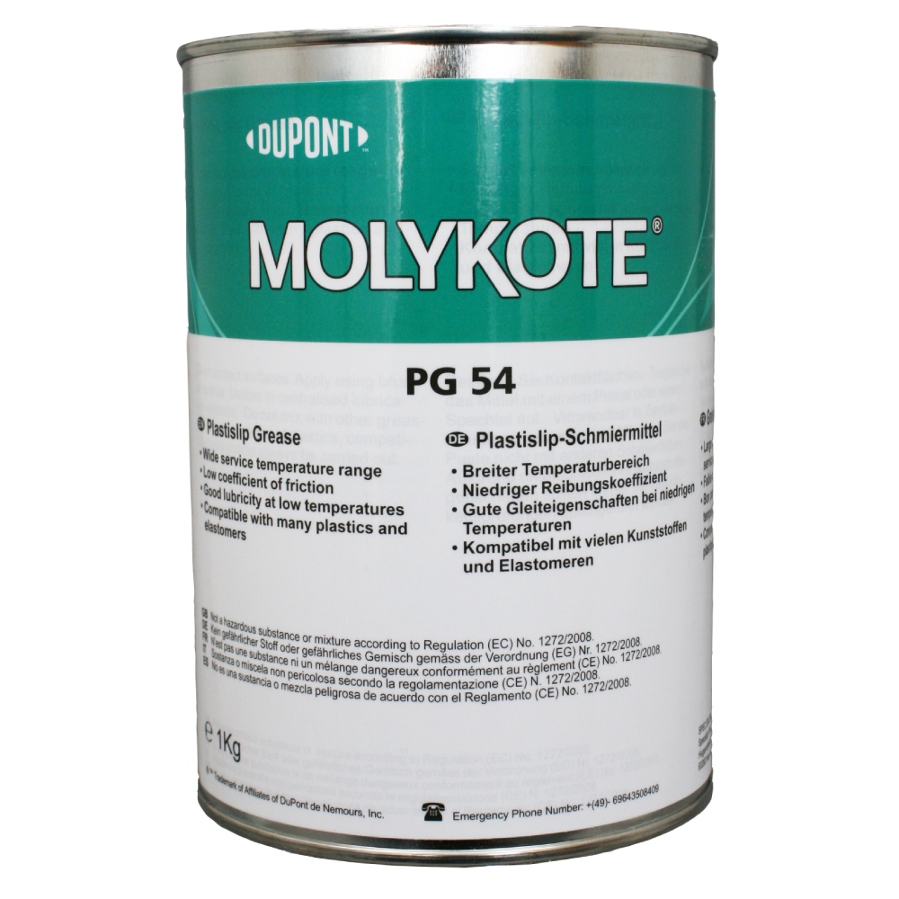 Molykote PG 54 Plastislip Silicone grease NLGI 2-3 white 1kg