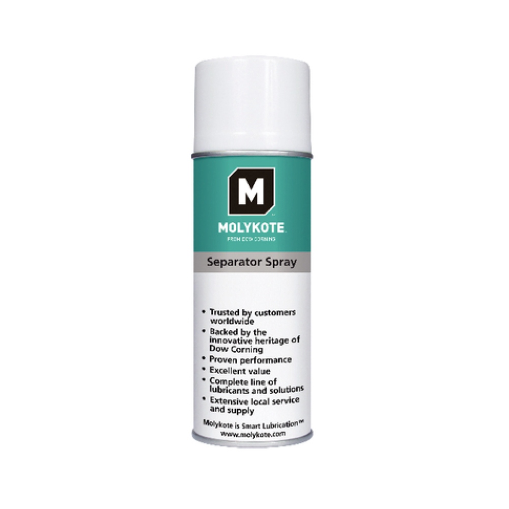 Molykote Separator Spray Silicone release agent and lubricant 400ml