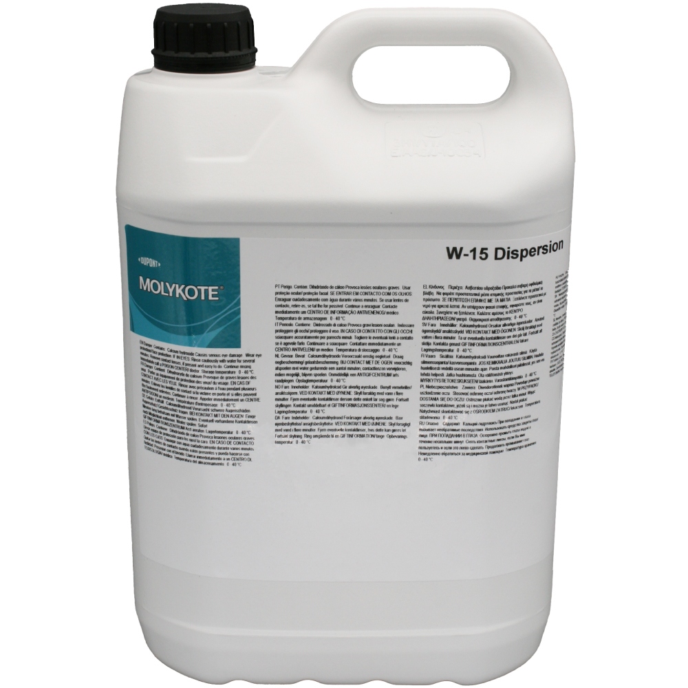 Molykote W15 Solid-lubricant dispersion in mineral oil white 5l