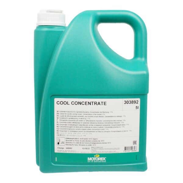 MOTOREX COOL CONCENTRATE Fully synthetic, water-miscible coolant 5L