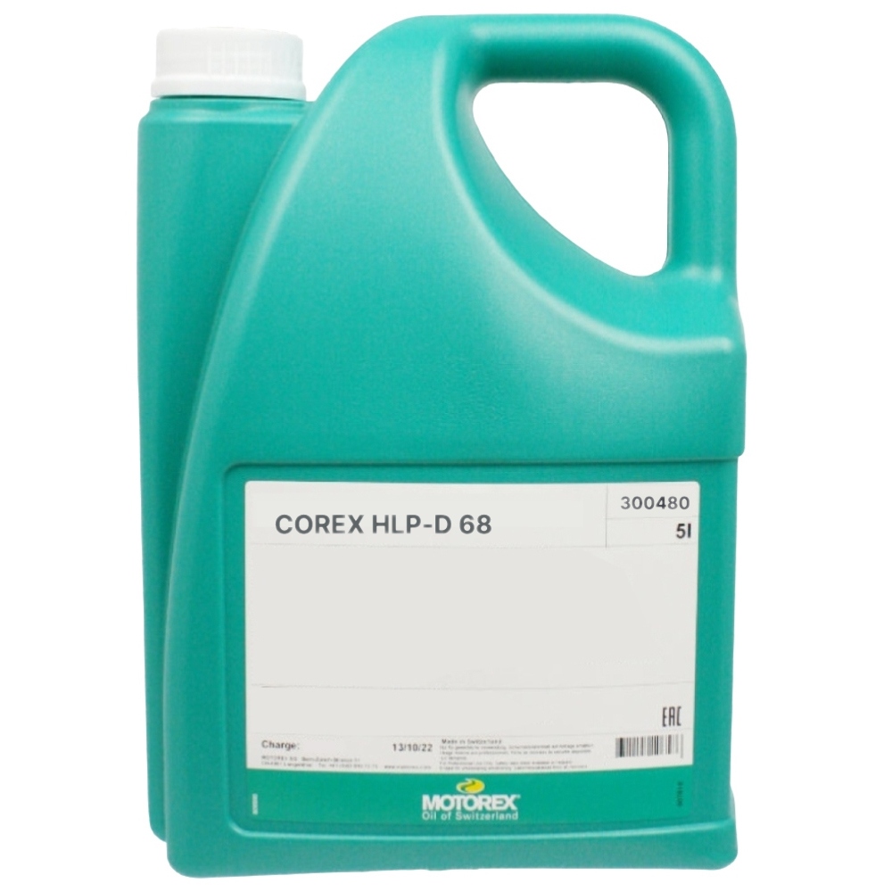 Motorex COREX HLP-D 68 Detergent Hydraulic oil 5L canister