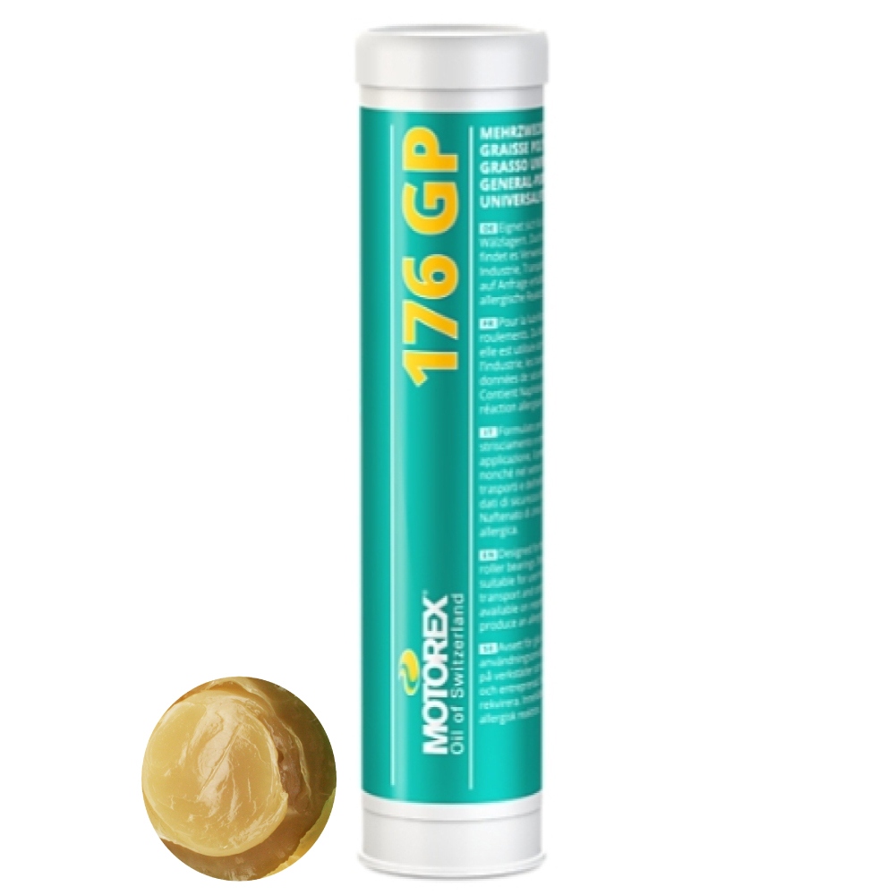 Motorex FETT 176 GP Multi-purpose lithium grease NLGI 2 400g cartridge