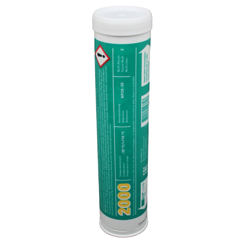 Motorex Long Lasting 2000 Waterproof Motorcycle Grease - 850g Can (300746)