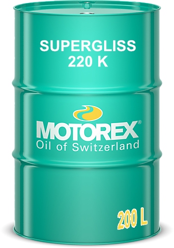 Motorex SUPERGLISS 220 K Slideway Oil CGLP 200L drum